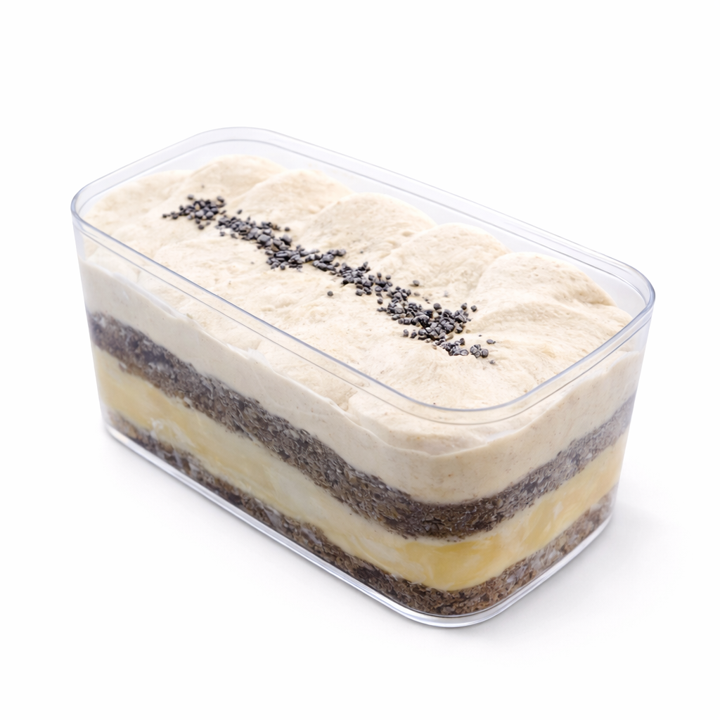 0-sugar Sesame Soy Cream Cake
